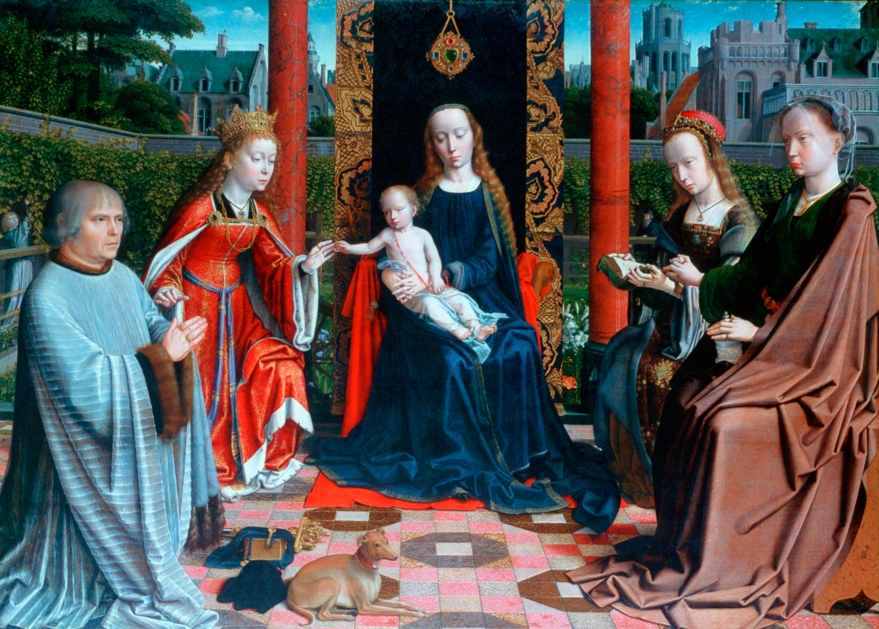 The Mystic Marriage of St Catherine by Gerard David