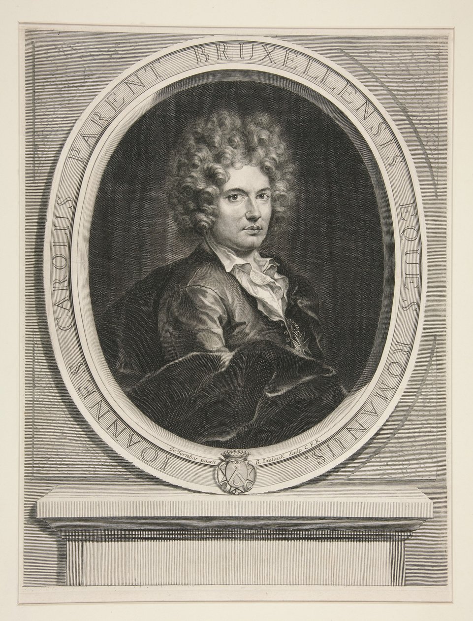 Jean Charles Parent by Gérard Edelinck