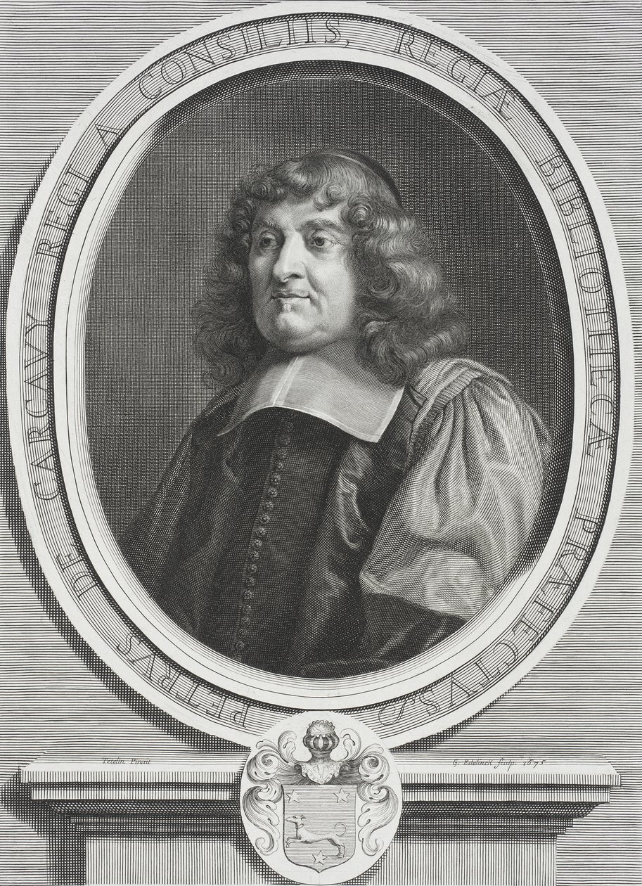 Pierre de Carcavy by Gérard Edelinck
