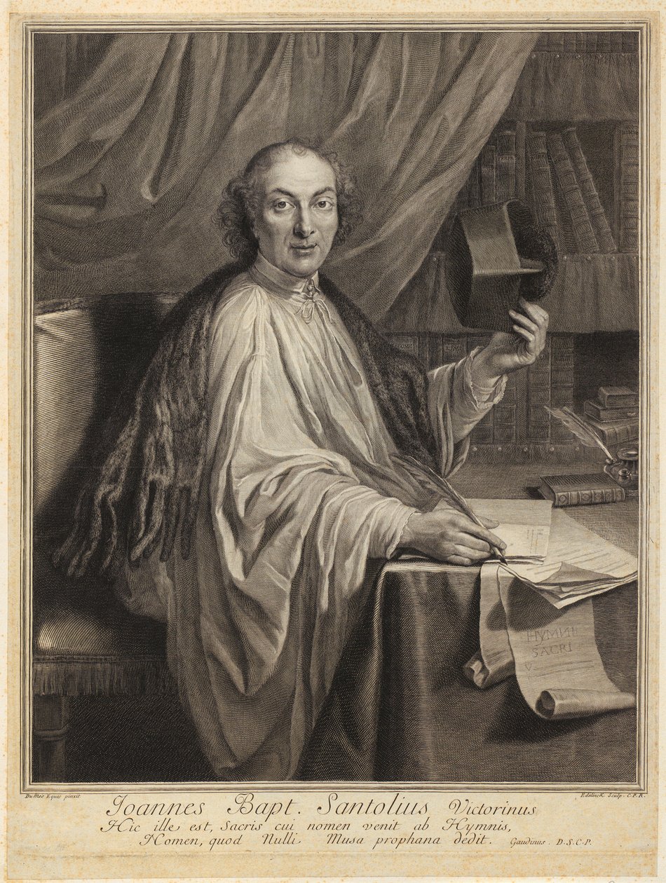 Portrait of Gerbrand van Leeuwen by Gérard Edelinck