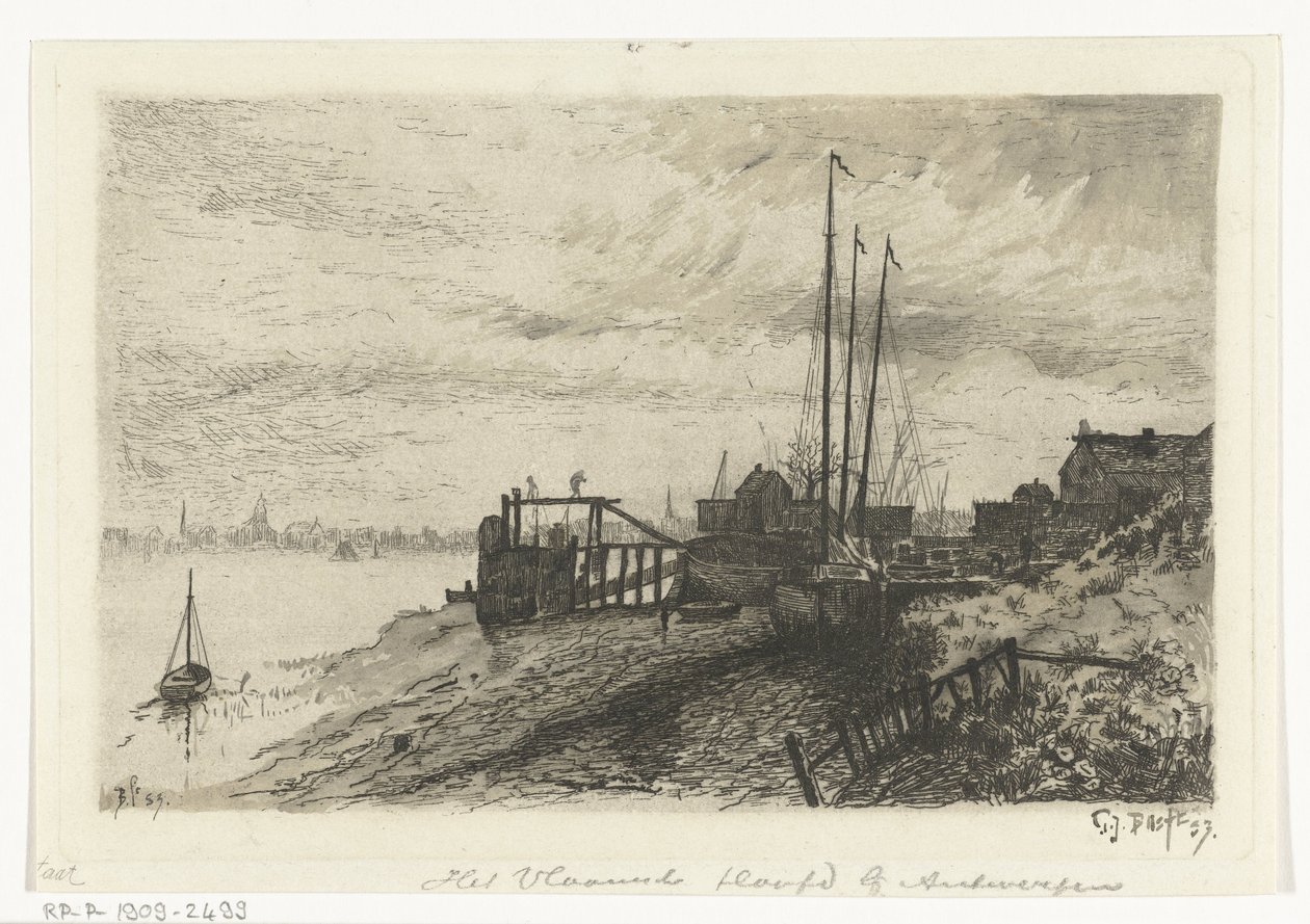 River View by Gerard Jan Bos (signed by artist)