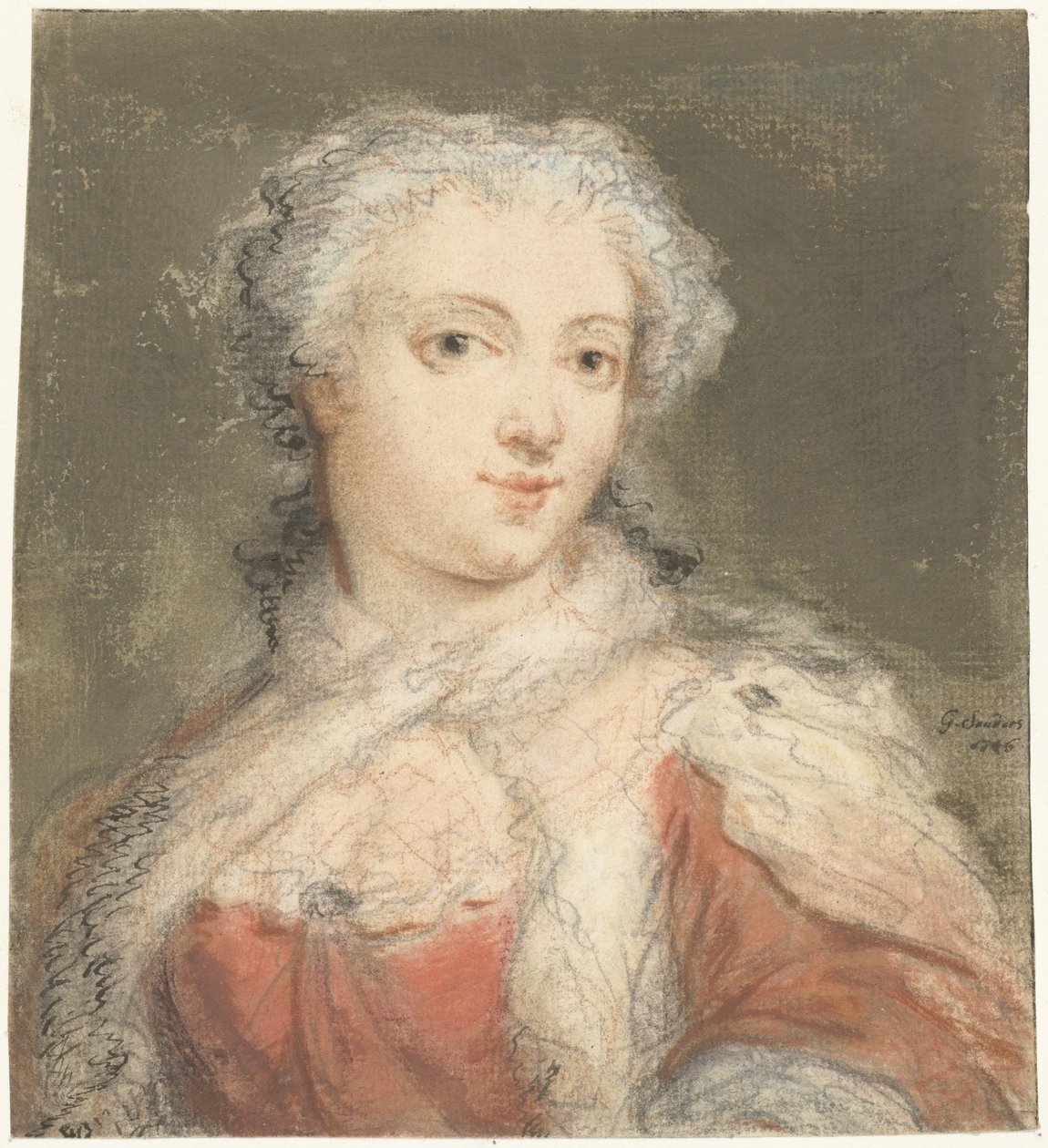 Portrait of a Young Woman by Gerard Sanders