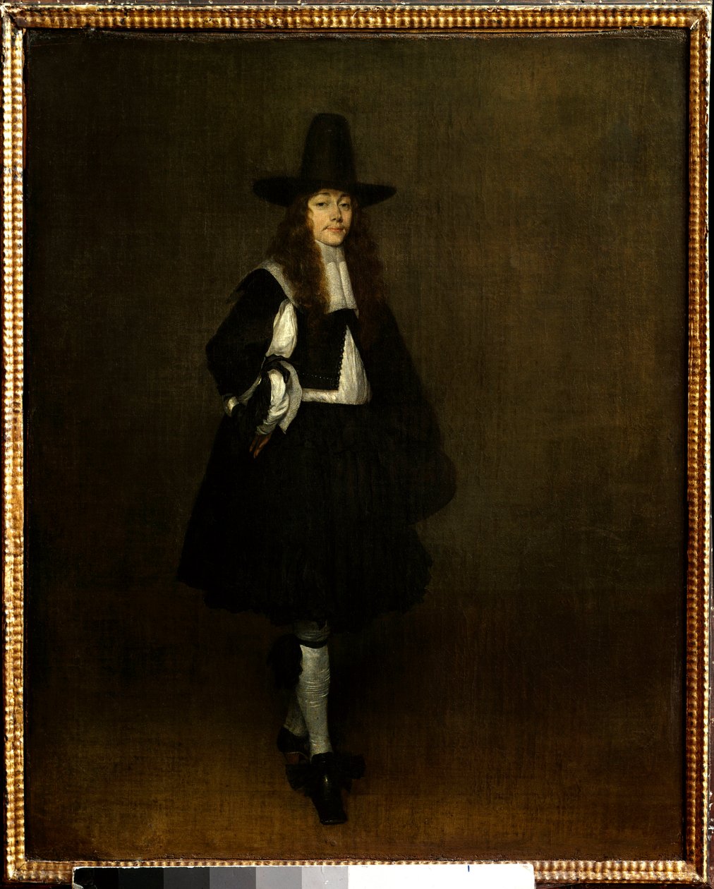 Portrait of a Man in Black by Gerard ter Borch