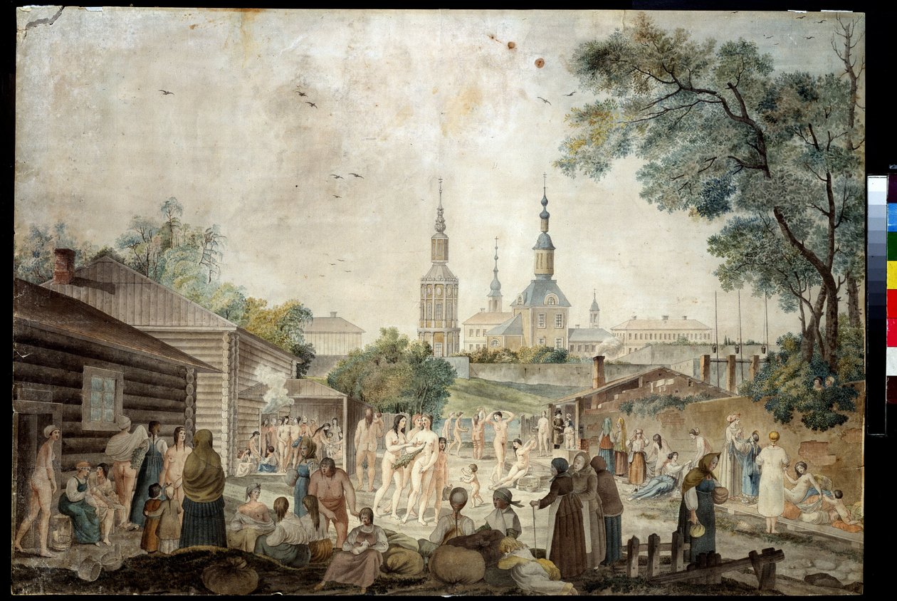 A Cure Bath in Moscow by Gerard de la Barthe