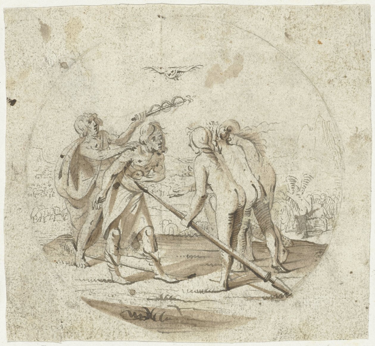 The Judgment of Paris by Gerard ter Borch (I) (possibly)