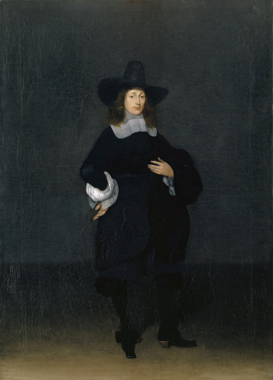 Portrait of a Man by Gerard ter Borch