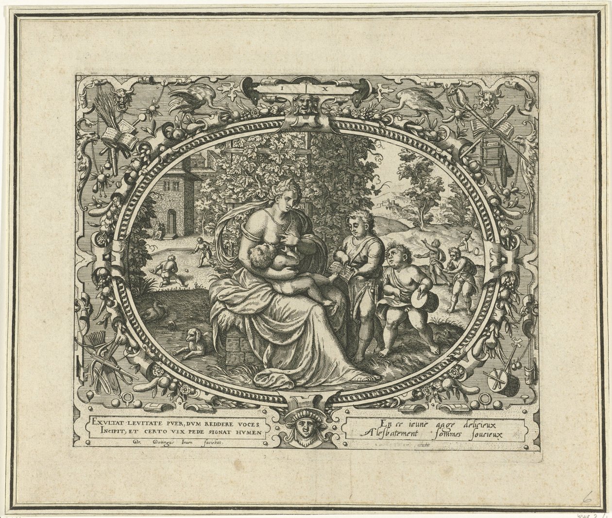 The Man at Ten Years Old (series title: Ten Ages of Man) by Gerard van Groeningen