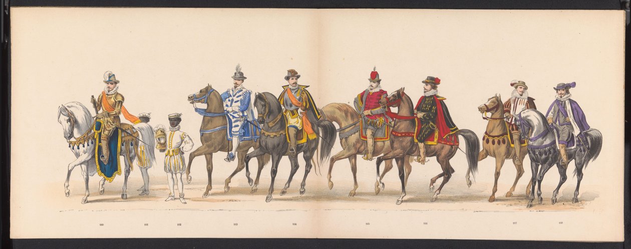 Masquerade of the Leiden Students, 1875 (plate 10) Masquerade Held by the Members of the Leiden Student Corps on June 15, 1875, to Celebrate the 300th Anniversary of the Leiden University, Depicting the Leiden University by Gerardus Johannes Bos