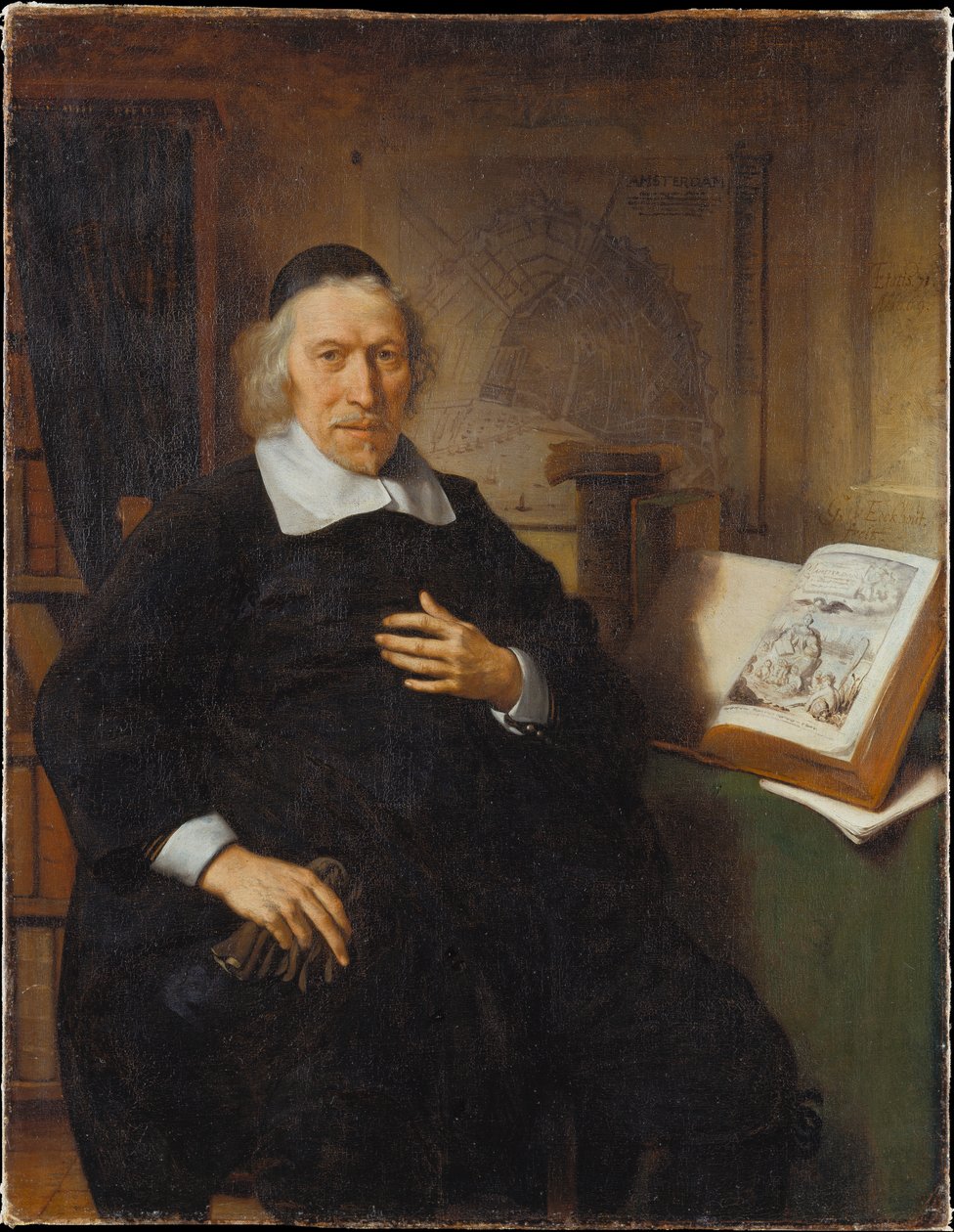 Portrait of Isaac Commelin by Gerbrand van den Eeckhout