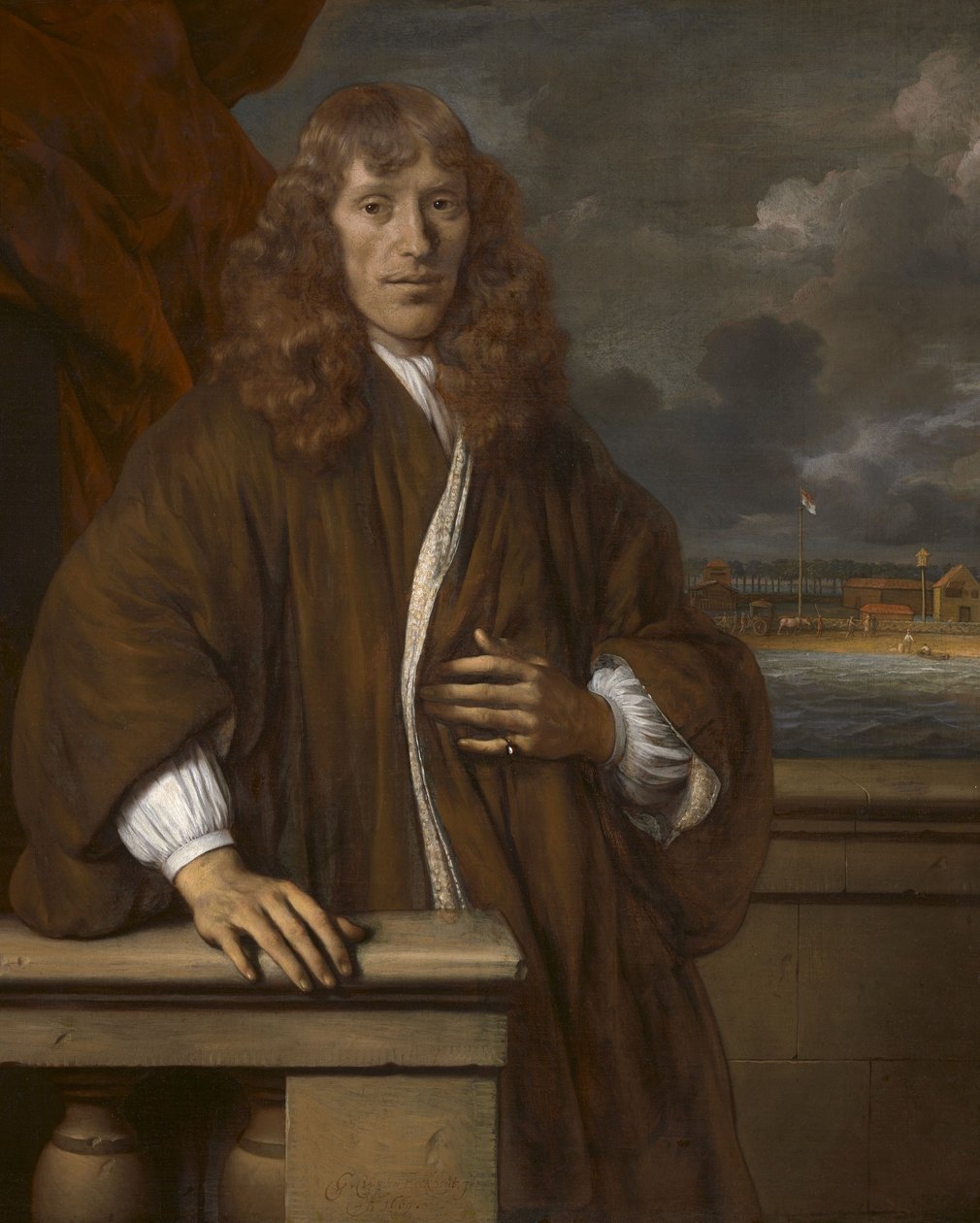 Portrait of an Officer of the Dutch East India Company by Gerbrand van den Eeckhout