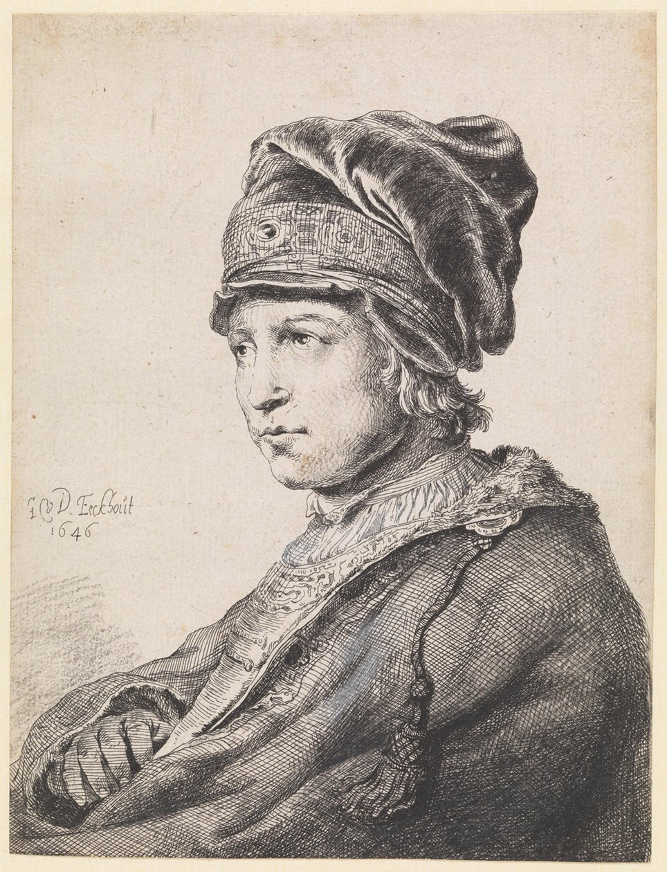 Portrait of a Young Man by Gerbrand van den Eeckhout