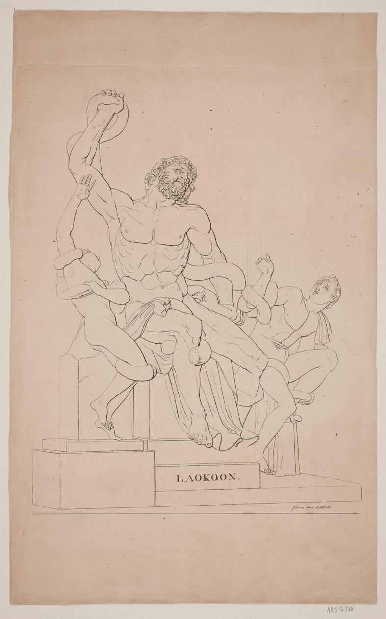 Laocoön by Gerhard Ludvig Lahde