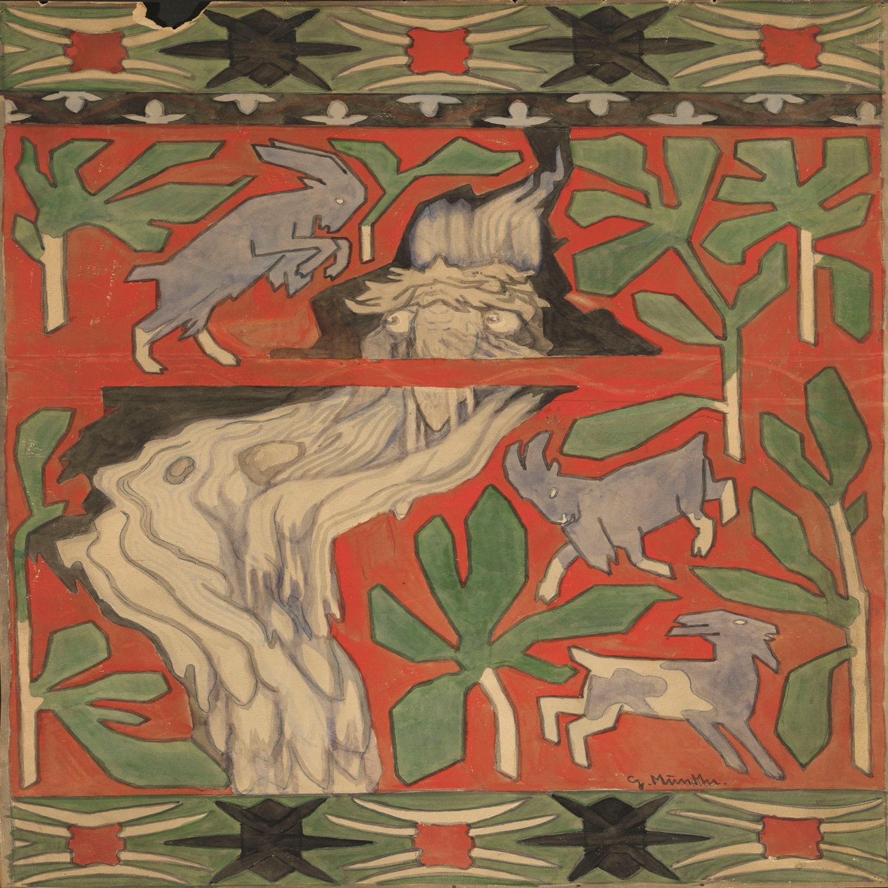 Bukkene Bruse by Gerhard Munthe