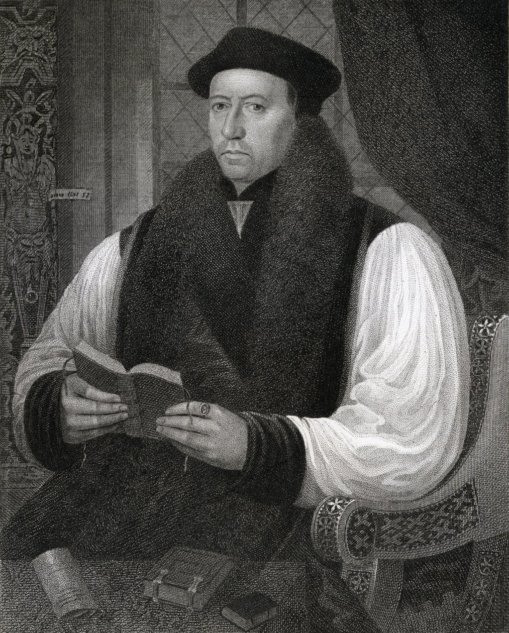 Portrait of Thomas Cranmer (1489-1556) by Gerlach Flicke