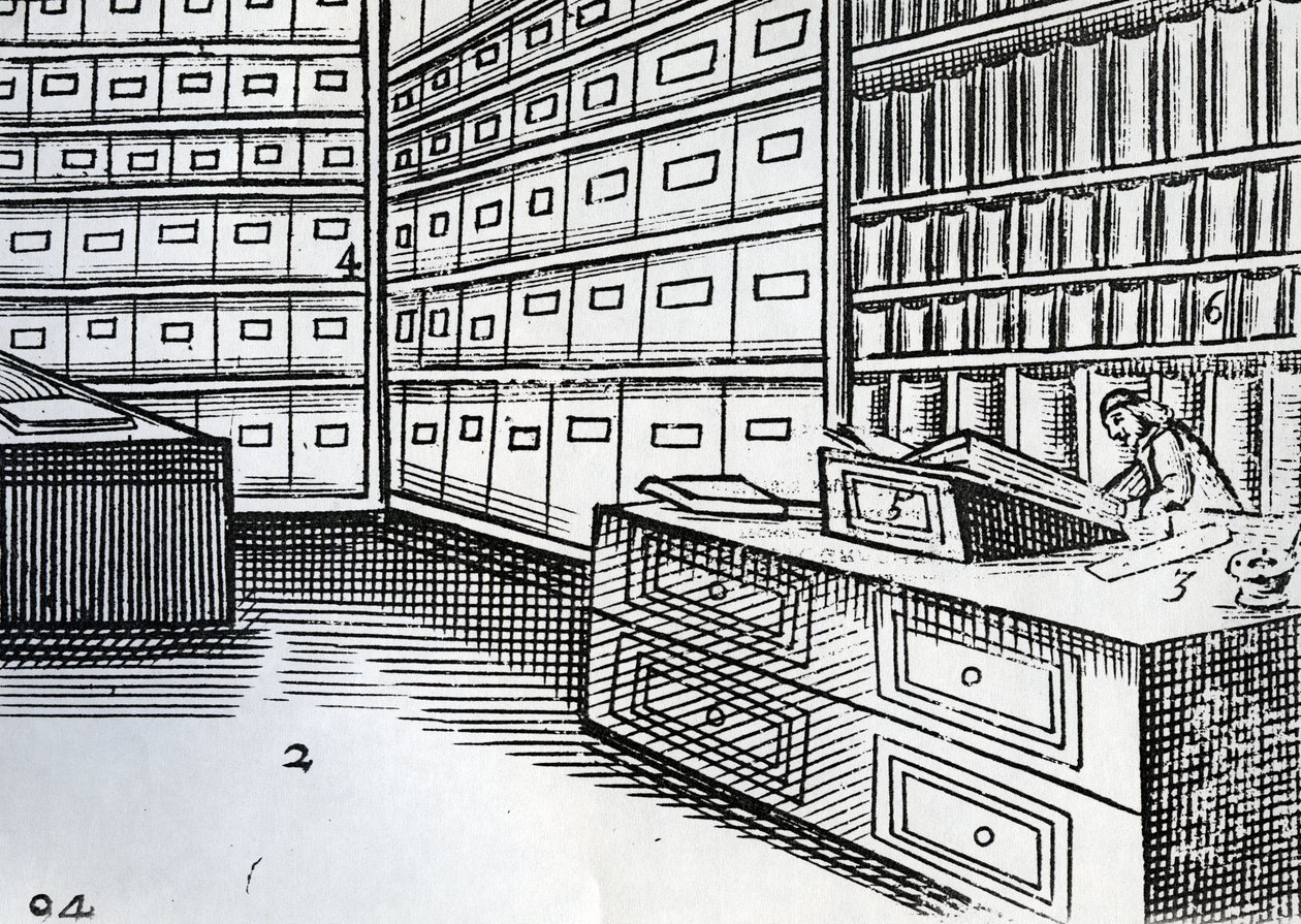 Bookshop, Illustration from 