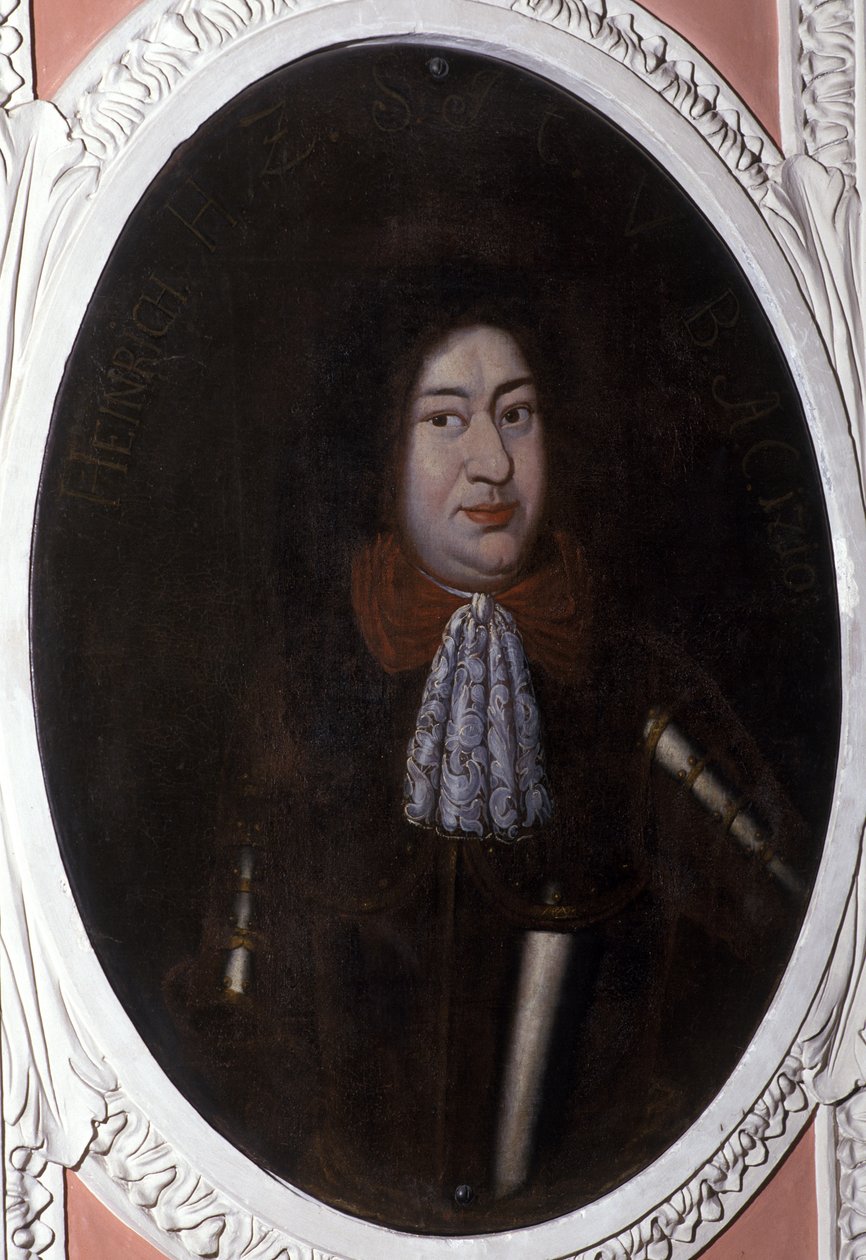 Heinrich von Roemhild, Duke of Saxony, Juelich, Cleve and Berg by German School