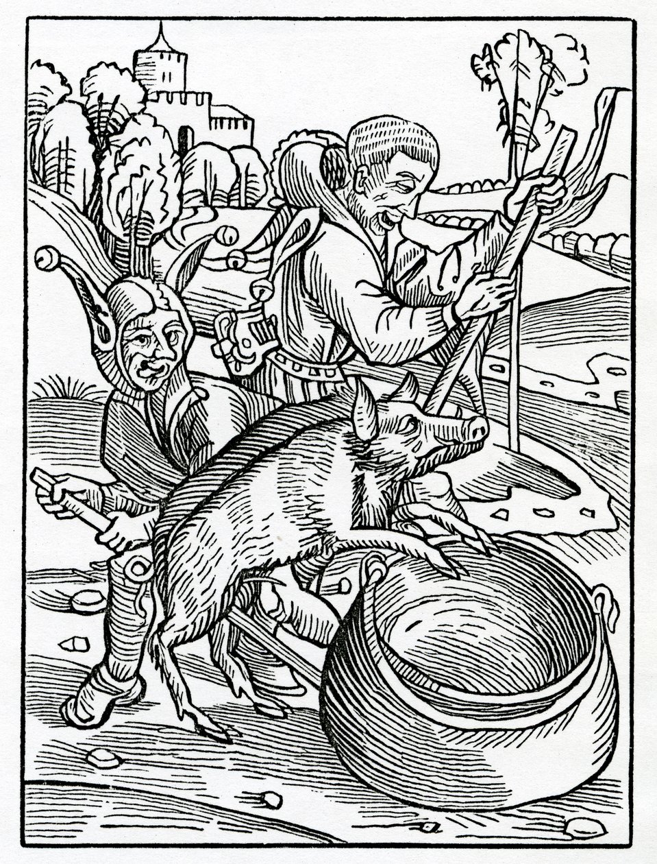 Of Evil Counsellors, Judges and Men of Law, Illustration from Alexander ...