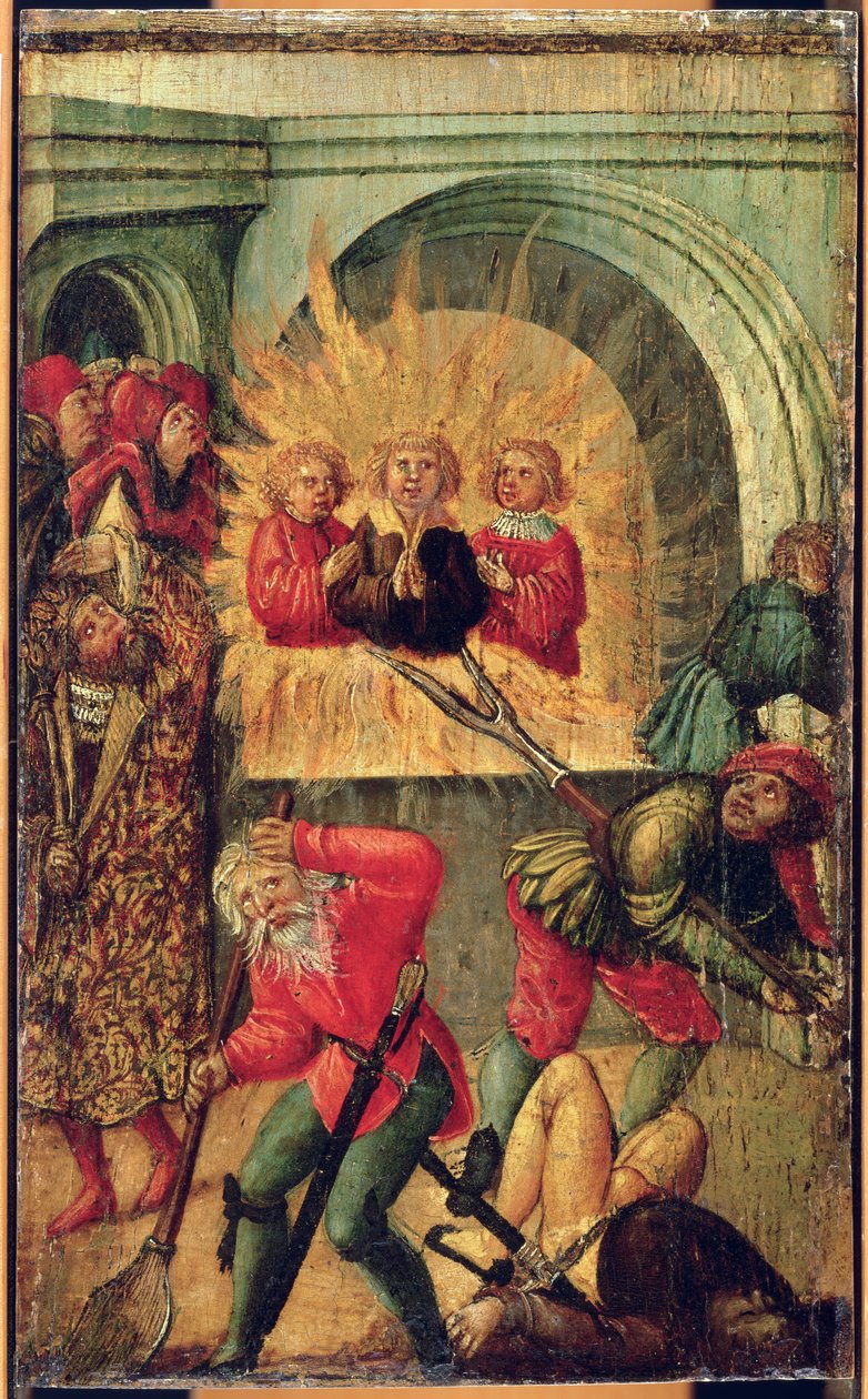 Shadrach, Meshach and Abednego by German School