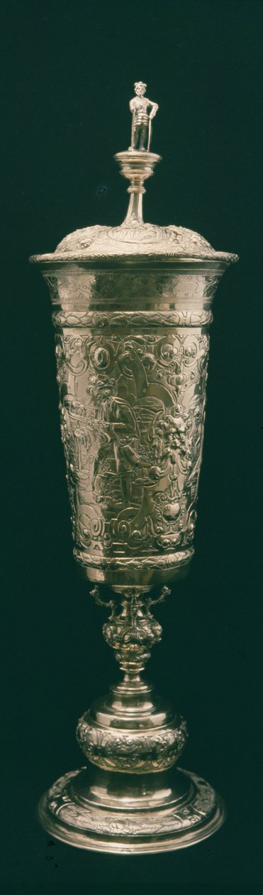Standing cup and cover, Nuremberg, c.1600 by German School