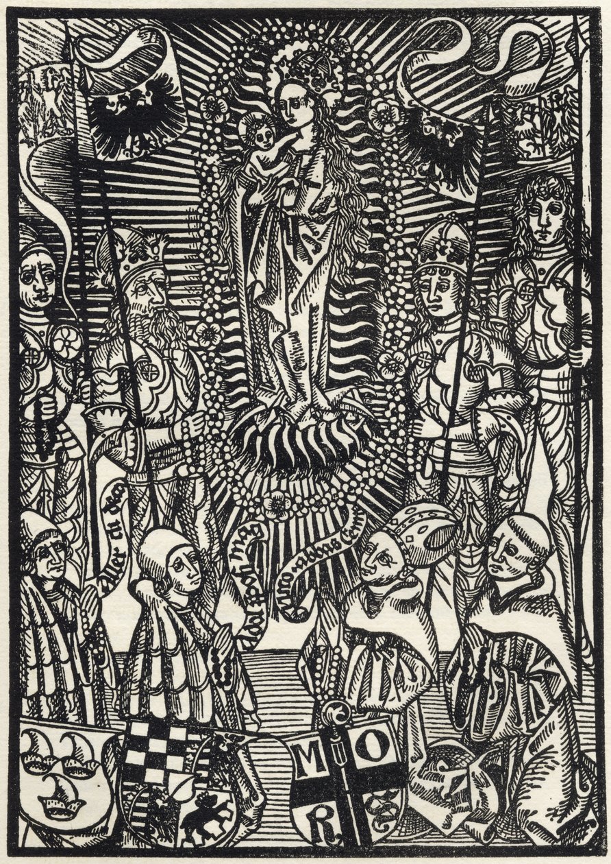 The Madonna in Glory, from 