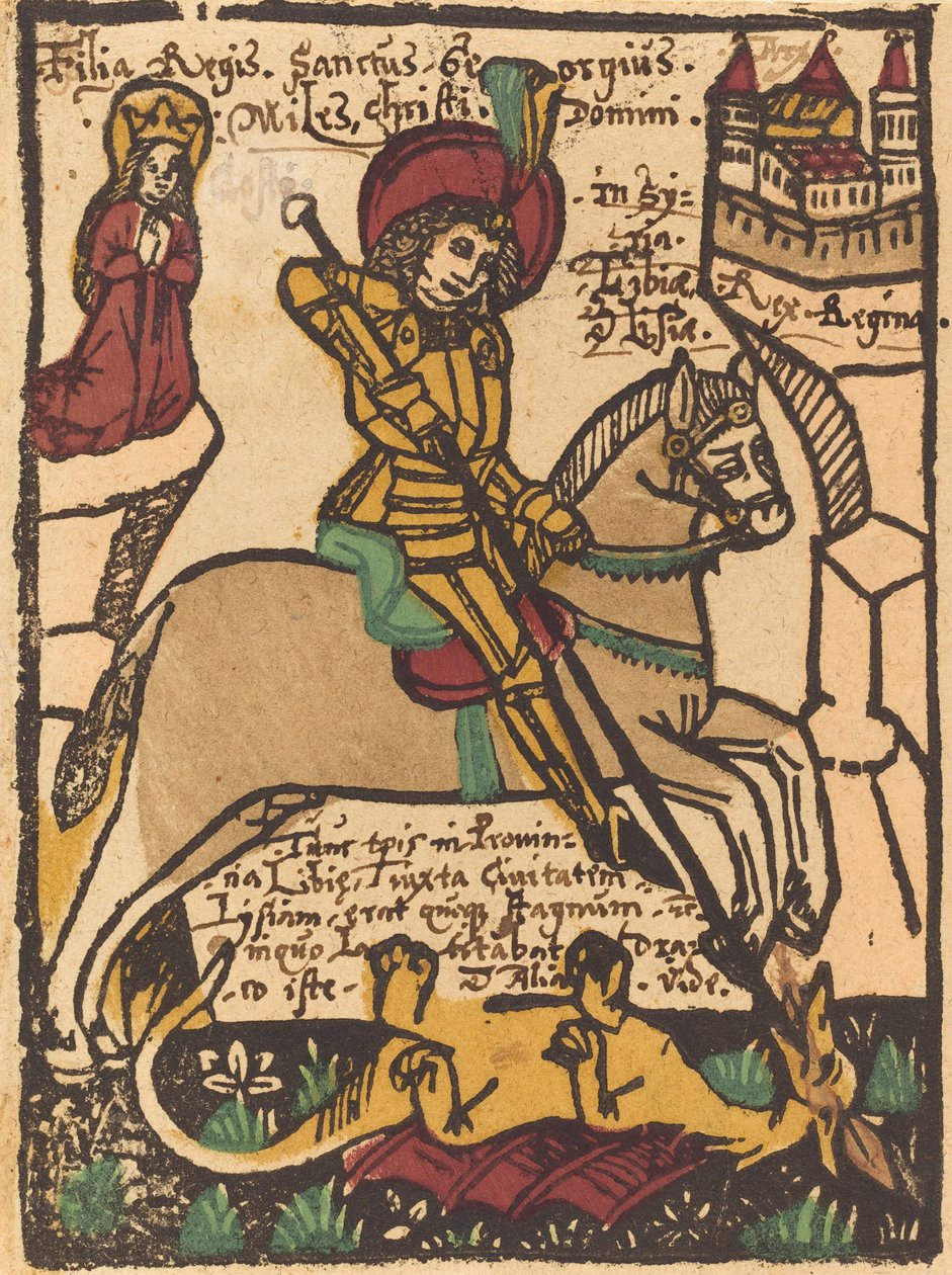 Saint George by German 15th Century