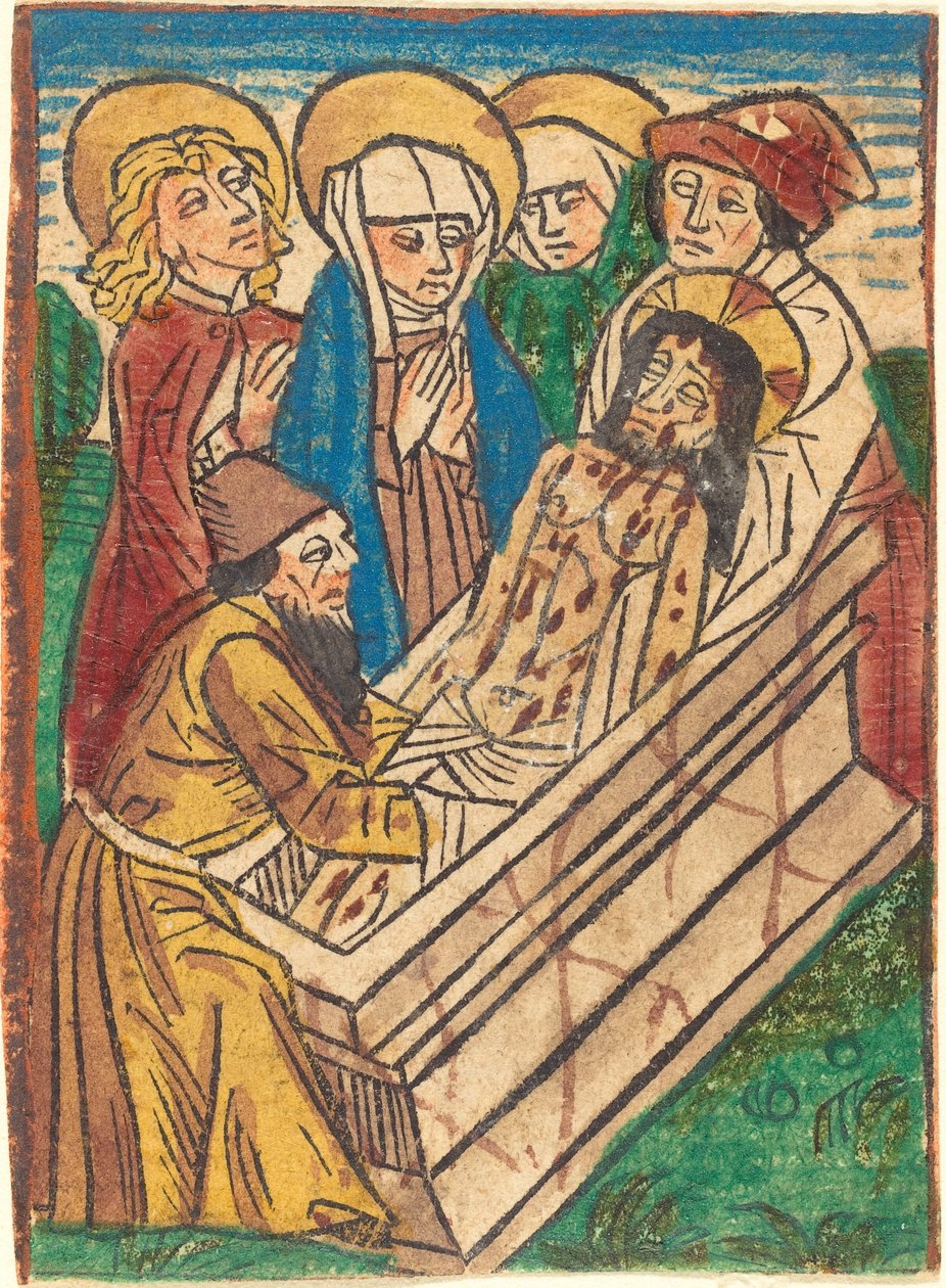 The Entombment by German 15th Century