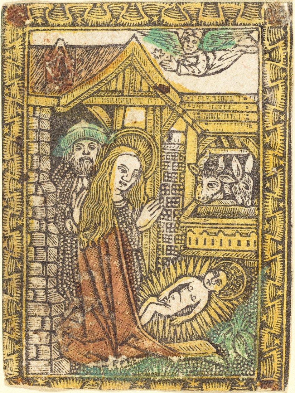 The Nativity by German 15th Century