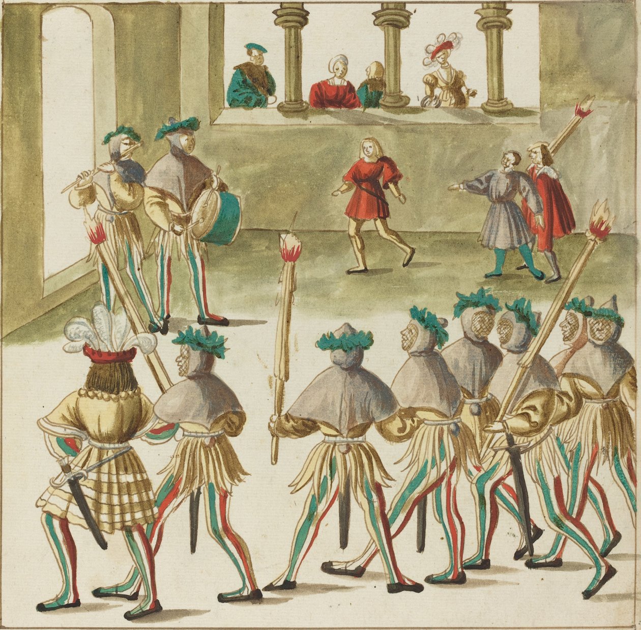 Masquerade by German 16th Century