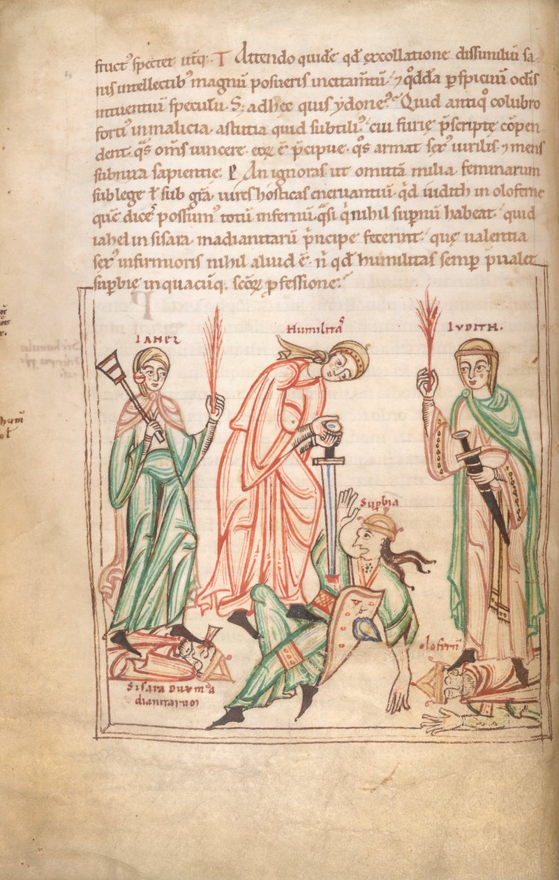 Victory of Humility by German School