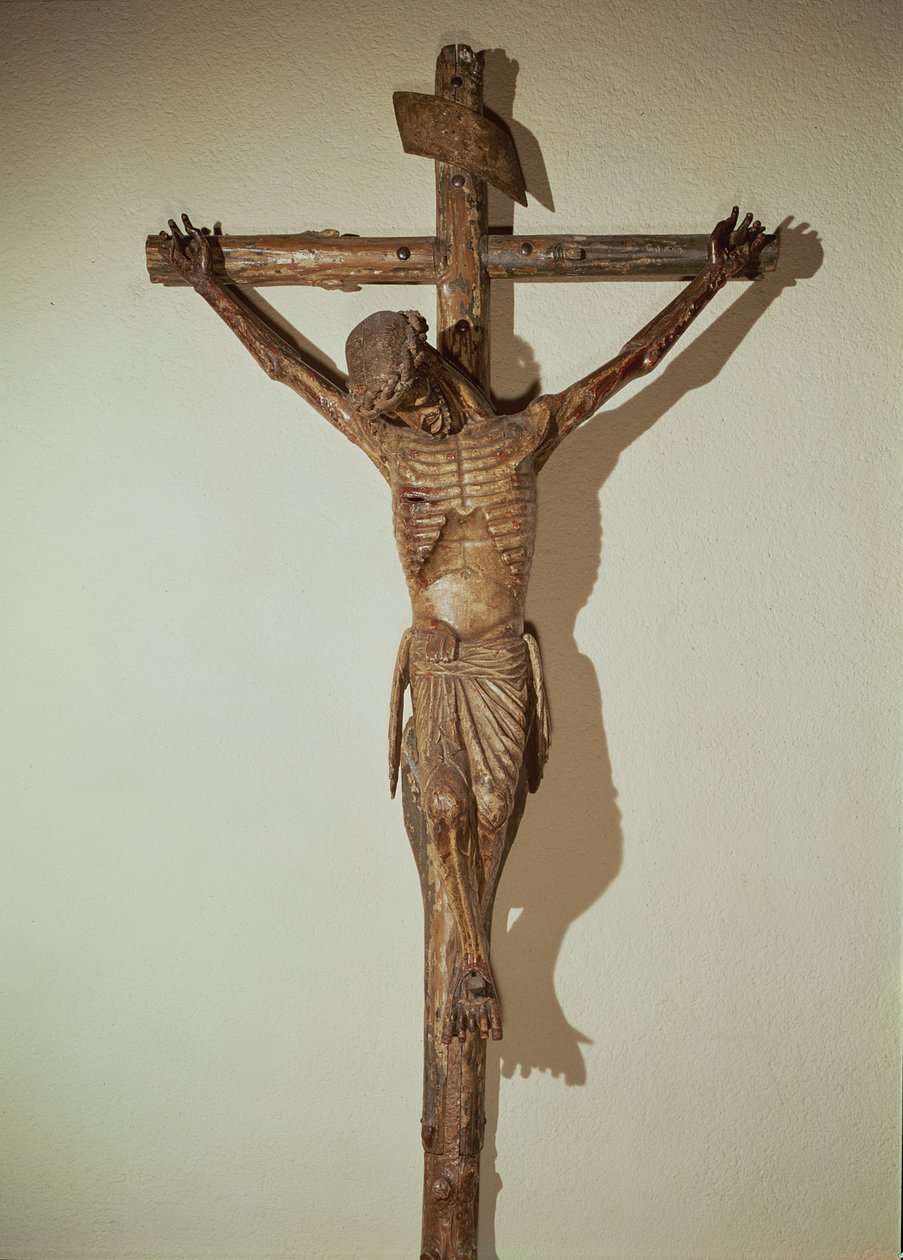 Christ on the Cross, called Le Devot Christ by German School