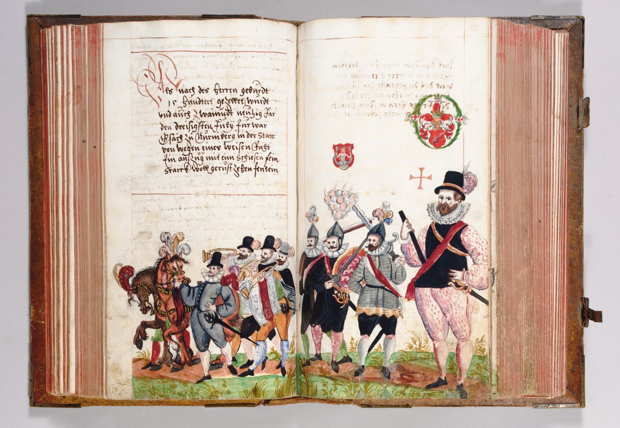 Chronicle of Nuremberg from its foundation to 1603, SCHEMBART BOOK by German School