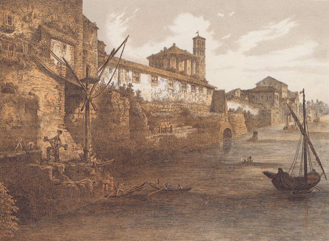 Cloaca Maxima, Rome by German School