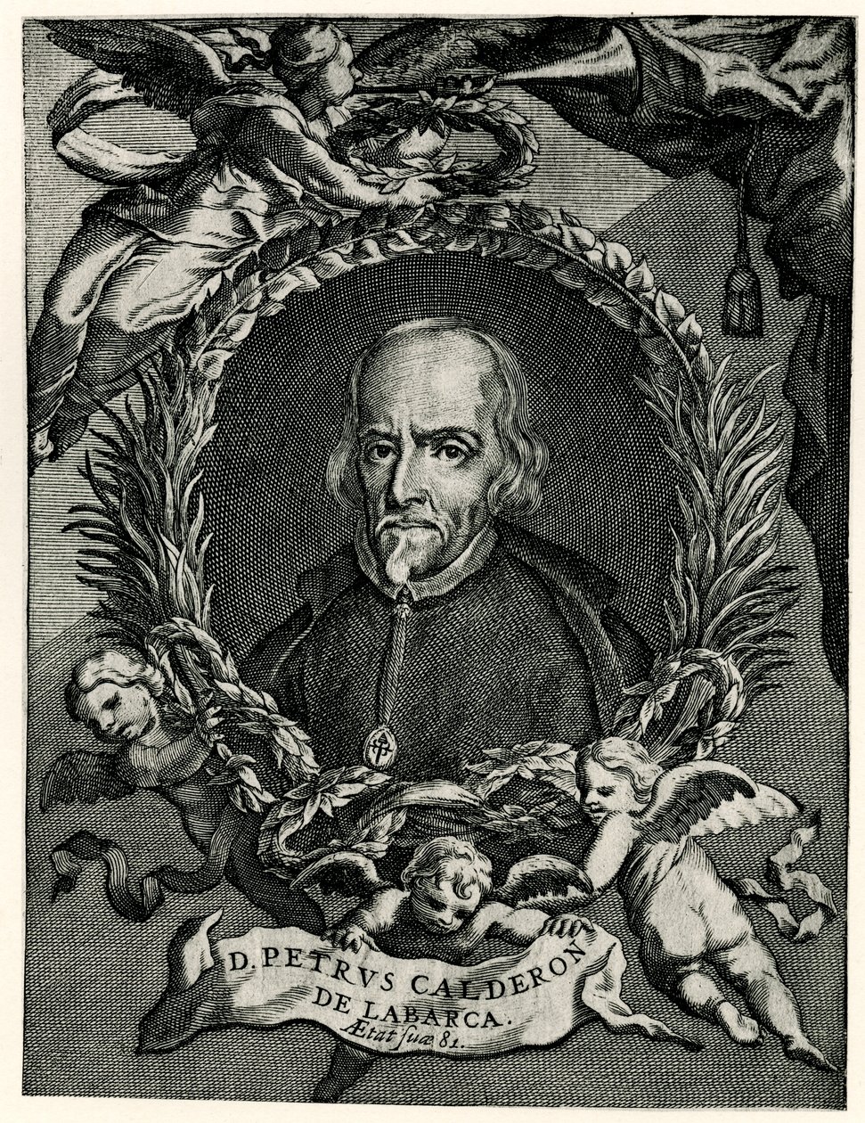 Don Pedro Calderón de la Barca Barreda by German School