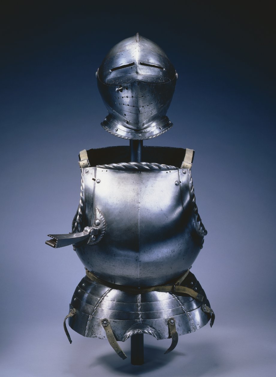 Elements from a Partial Suit of Armour by German School