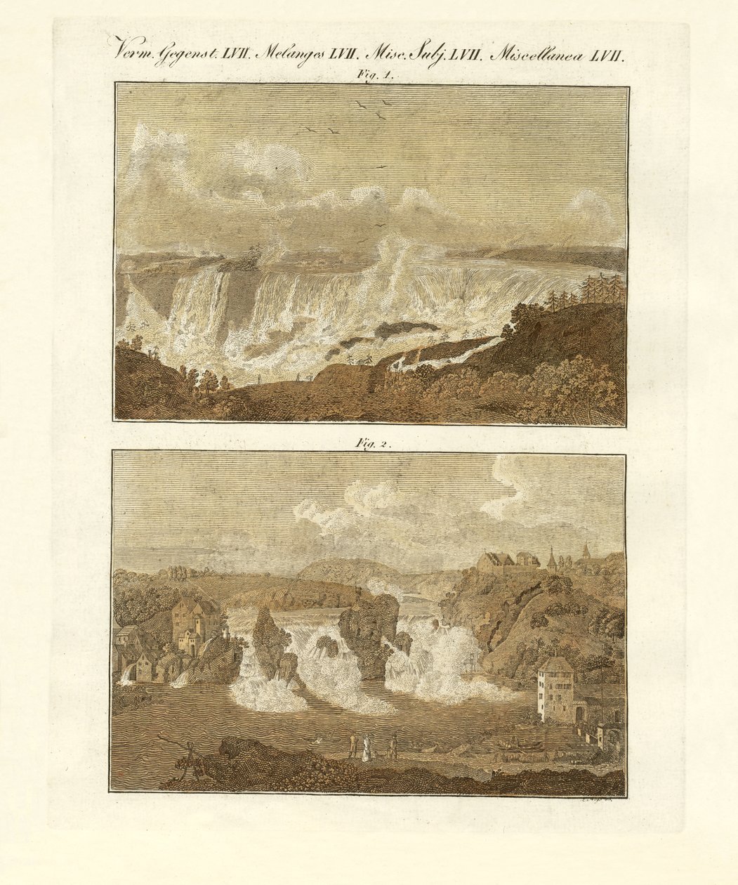 Falls by German School