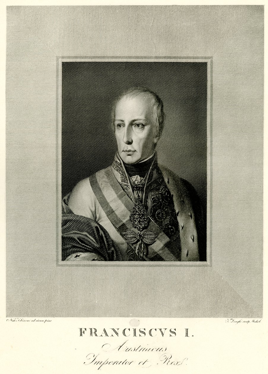 Franz II by German School: Highest-quality art reproduction
