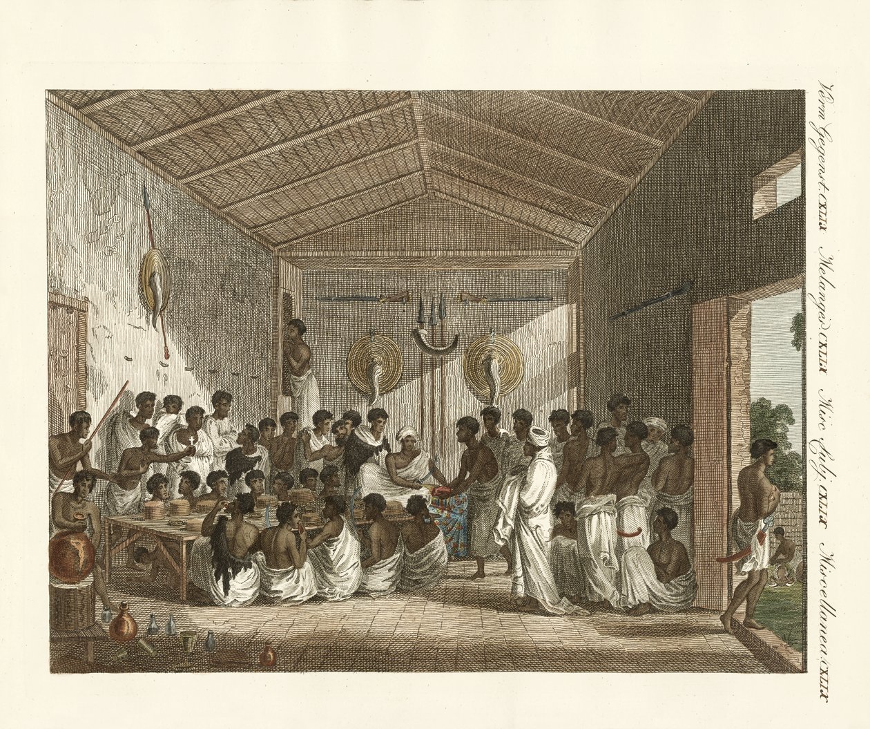 Great symposia by the Ras of Tiger in Abyssinia by German School