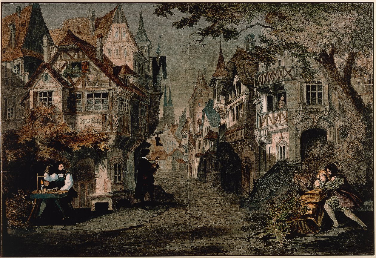 Hans Sachs, Scene 2 from 
