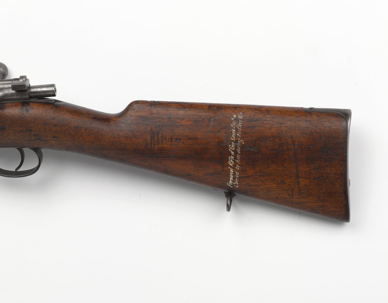 Mauser M1896 7.92 mm bolt action rifle 1896 used by General Louis Botha by German School