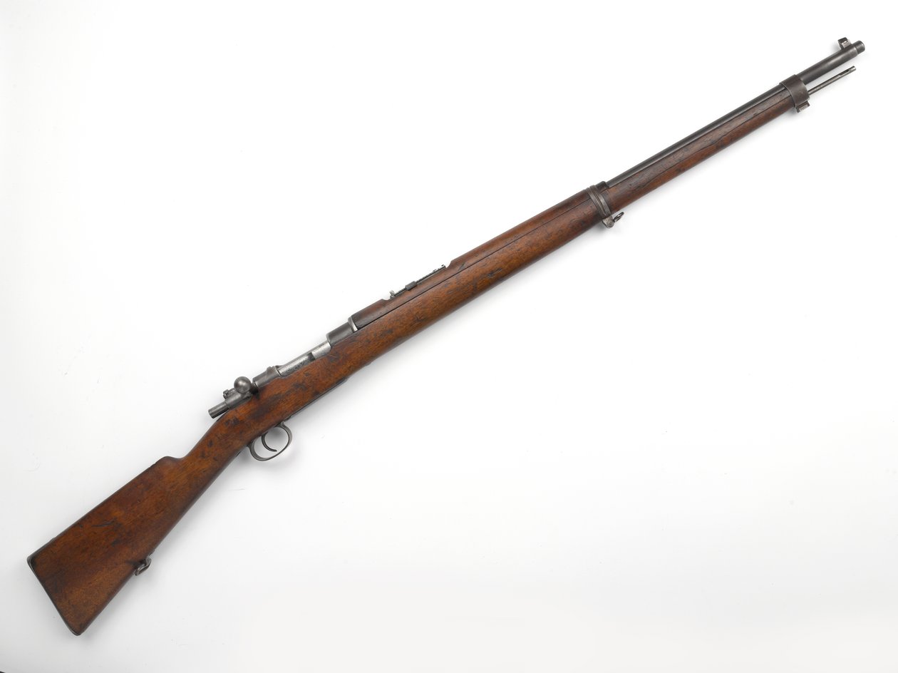 Mauser M1896 7.92 mm bolt action rifle 1896 used by General Louis Botha by German School