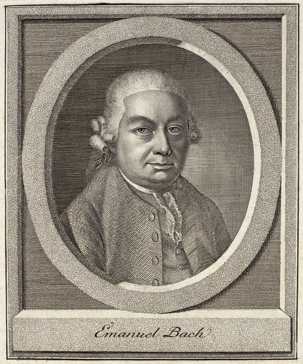 Portrait of Carl Philipp Emanuel Bach by German School