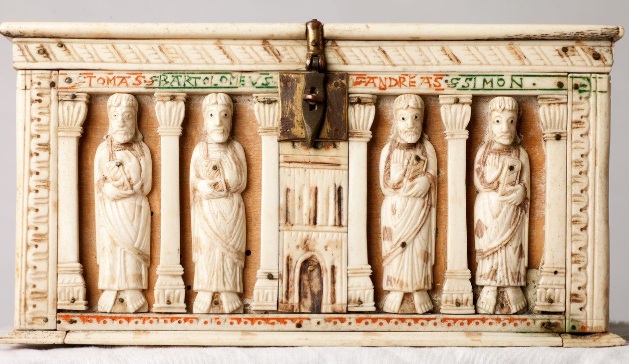 Reliquary casket, Cologne, Germany, c.1150 by German School