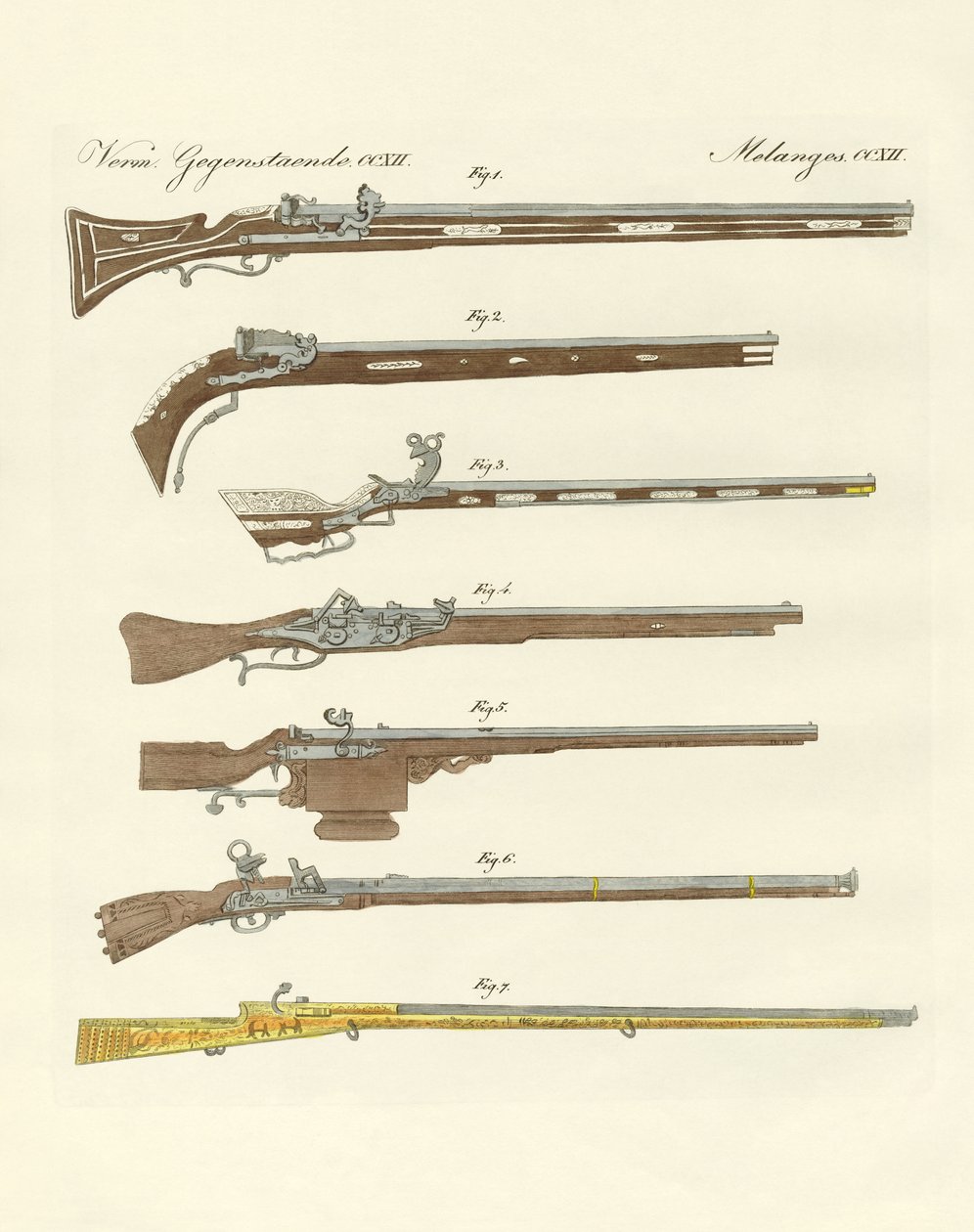 Strange Fire Guns by German School