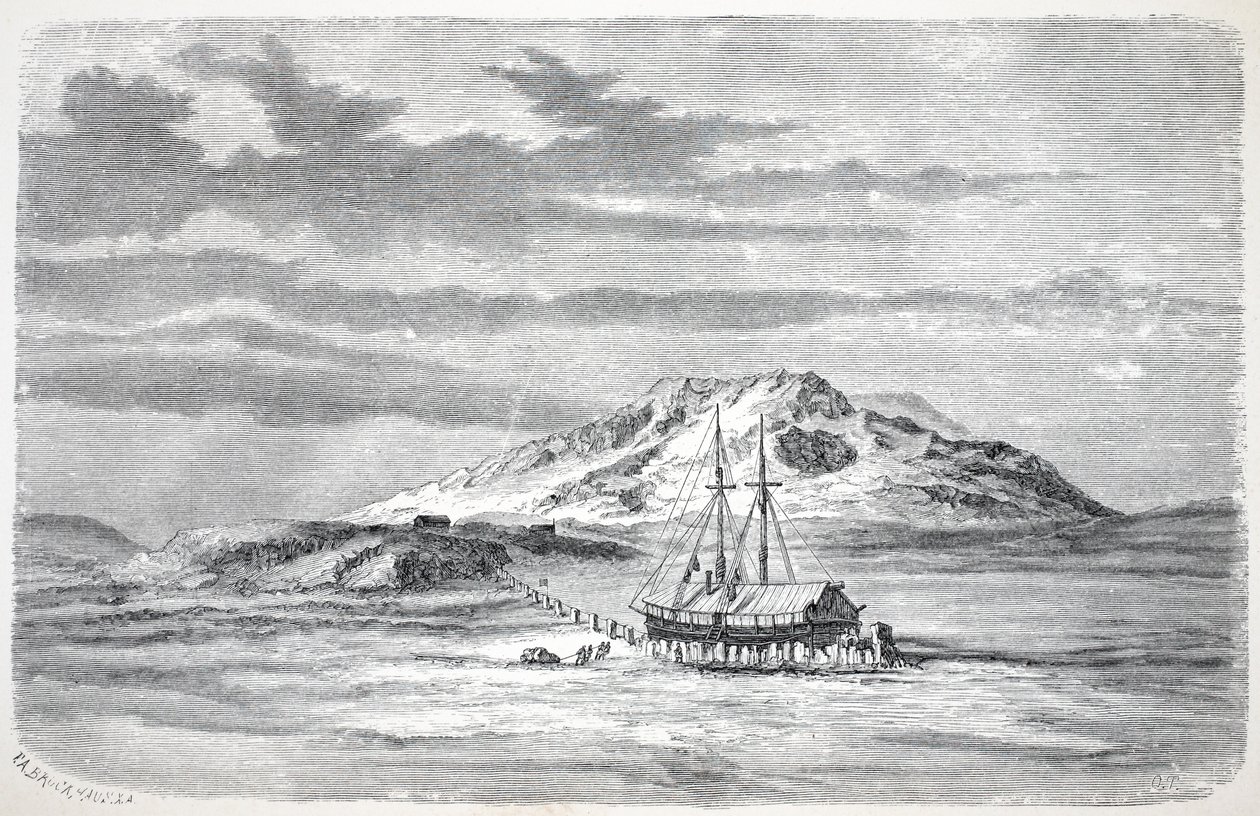 The Germania on Sabine Island, London 1874 by German School
