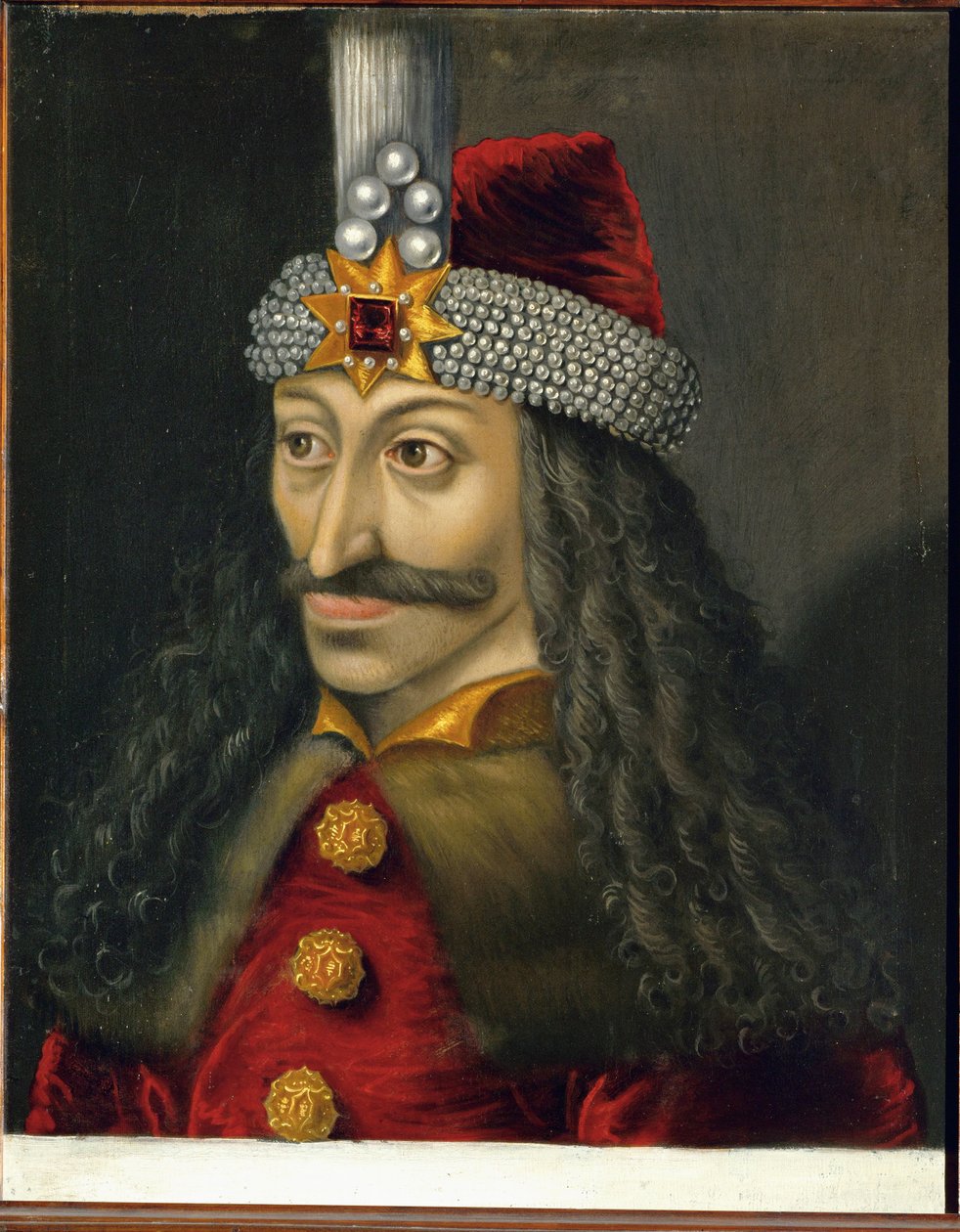 Vlad IV Tzepesch, Member of the Dracul Family which Ruled Transylvania by German School