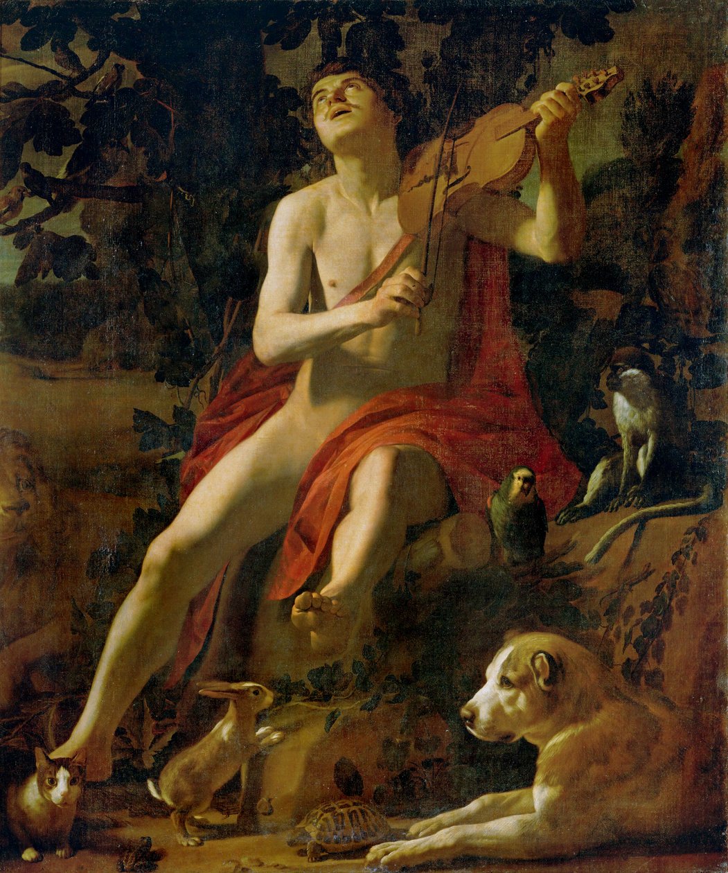 Orpheus by Gerrit van Honthorst