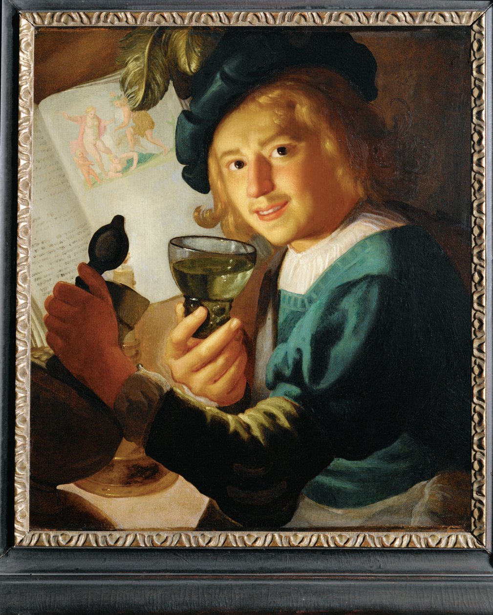 The Young Drinker by Gerrit van Honthorst