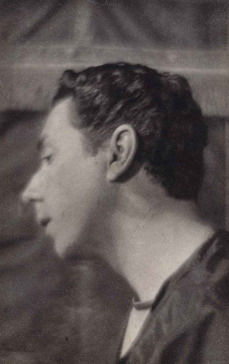 Portrait of Baron Adolph de Meyer by Gertrude Käsebier