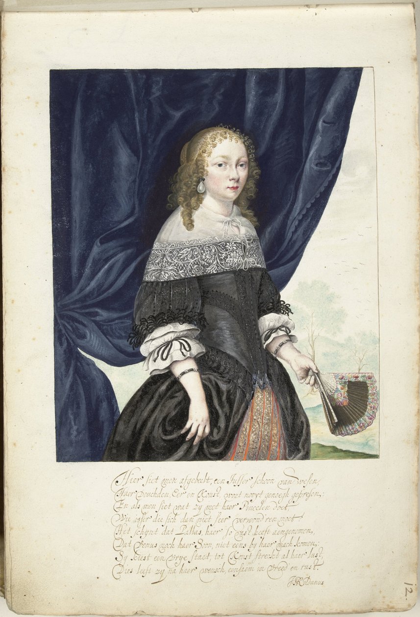 Self-portrait by Gesina ter Borch