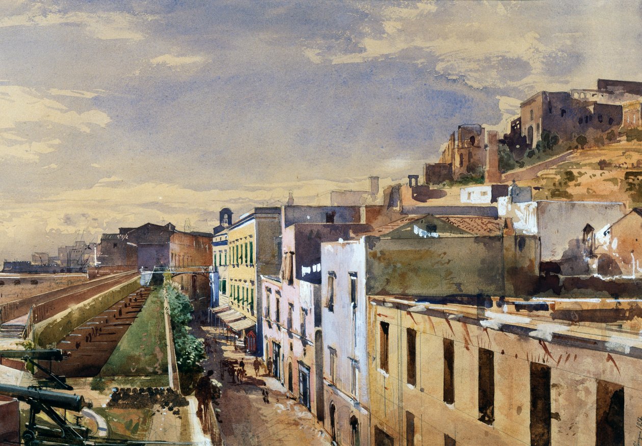 Addolorata battery in Gaeta by Giacinto Gigante